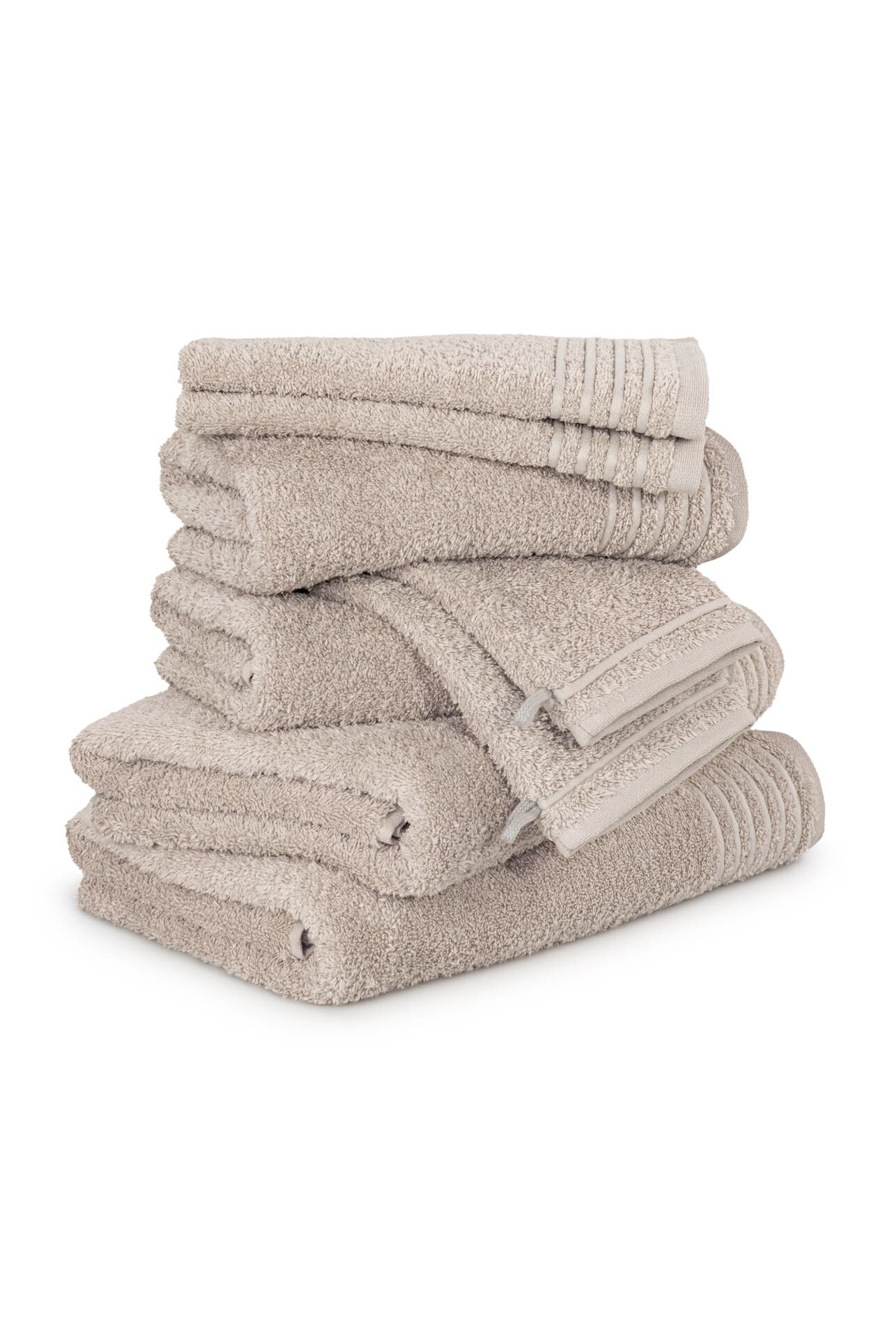 MÖVE Handtuch 2x 20x15 cm + 2x 30x50 cm + 2x 50x100 cm + 2x 67x140 cm cashmere, Bild 1