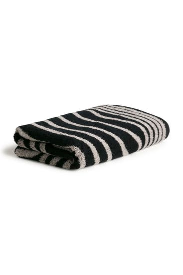 MÖVE - Handtuch Illusions 50x100 cm cashmere/black