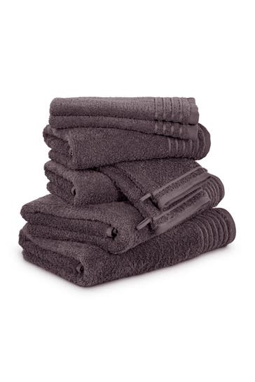 MÖVE Handtuch 2x 20x15 cm + 2x 30x50 cm + 2x 50x100 cm + 2x 67x140 cm graphite