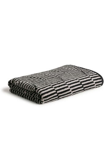 MÖVE - Handtuch Illusions 67x140 cm cashmere/black
