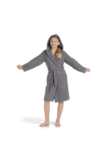 MÖVE Bademantel Bademantel mit Kapuze stone