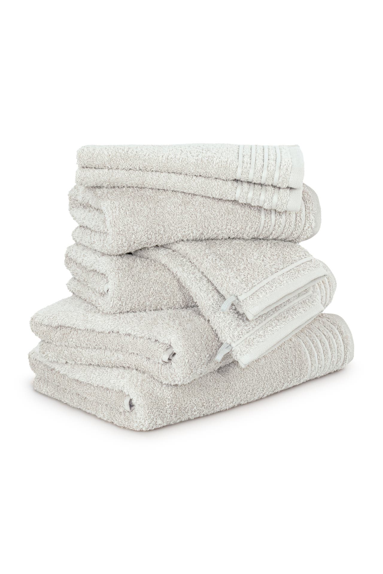 MÖVE Handtuch 2x 20x15 cm + 2x 30x50 cm + 2x 50x100 cm + 2x 67x140 cm grey, Bild 1