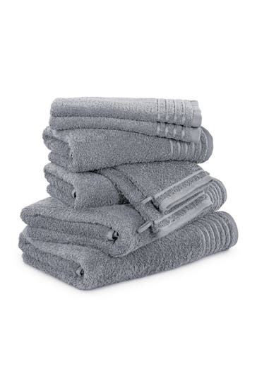 MÖVE Handtuch 2x 20x15 cm + 2x 30x50 cm + 2x 50x100 cm + 2x 67x140 cm stone