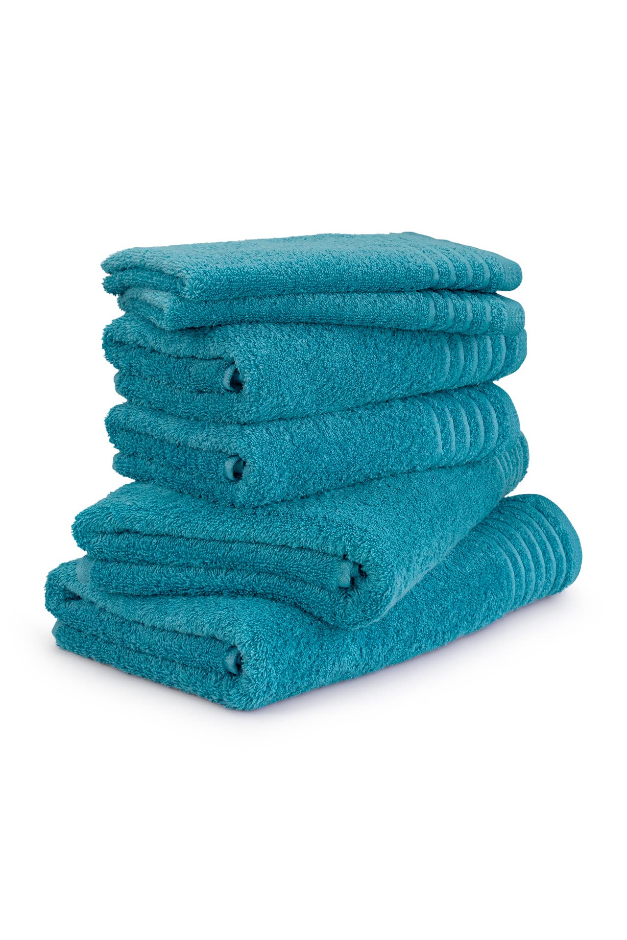 MÖVE Handtuch 2x 30x50 cm + 2x 50x100 cm + 2x67x140 cm lagoon, Bild 1