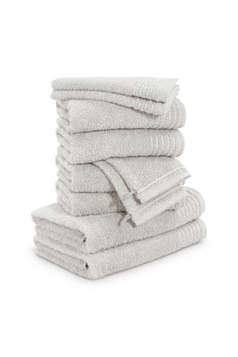 MÖVE Handtuch 2x 20x15 cm + 2x 30x50 cm + 4x 50x100 cm + 2x 67x140 cm grey