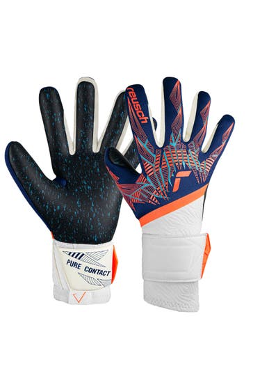 REUSCH Handschuhe Pure Contact Fusion blau-orange