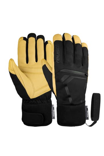 REUSCH Handschuhe Down Spirit GORE-TEX SC schwarz-camel