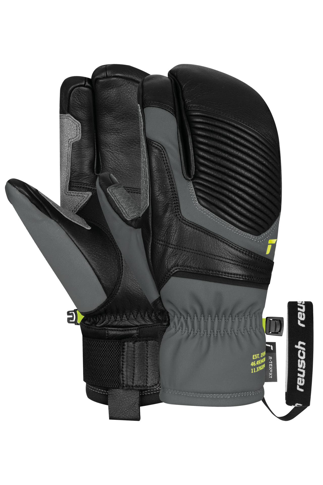 REUSCH Handschuhe Overland R-TEX XT Lobster schwarz-grau, Bild 1