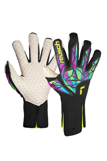 REUSCH Handschuhe Attrakt SpeedBump Strapless schwarz-gelb