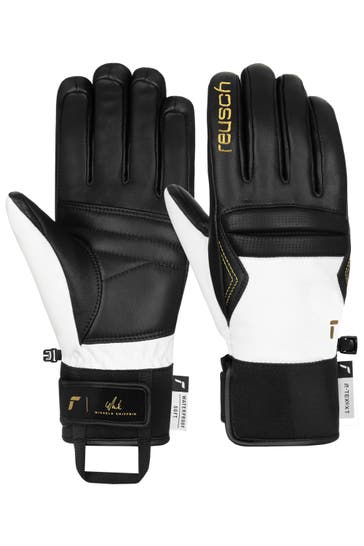 REUSCH Handschuhe Mikaela Shiffrin R-TEX® XT schwarz-weiss