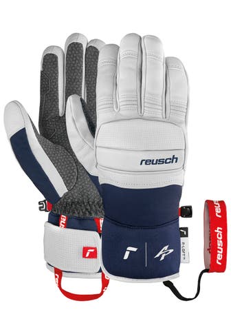 REUSCH Handschuhe Alexis Pinturault weiss-blau