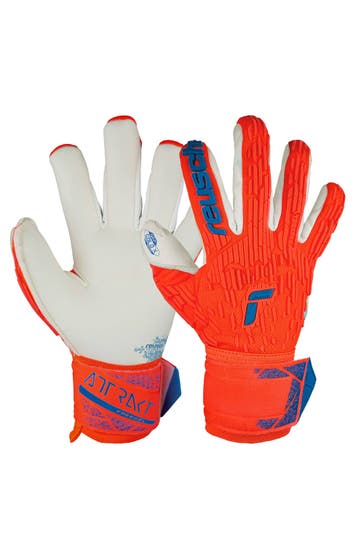 REUSCH Handschuhe Attrakt Gold X Freegel orange-blau
