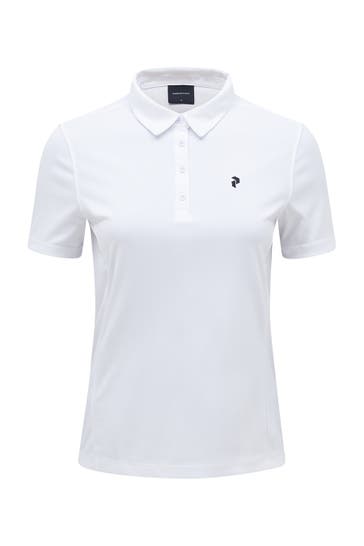 PEAK PERFORMANCE Polo-Shirt W Alta Polo schneeweiss