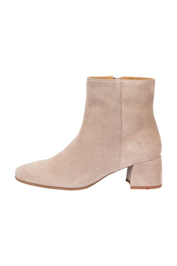 LLOYD Stiefeletten Moderne Stiefelette mit Reißverschluss beige