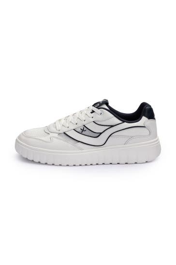 LLOYD Sneaker TORO WAVE WEIß/DUNKELBLAU