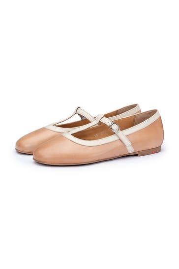 LLOYD Ballerinas Hochwertiger Ballerina BRAUN