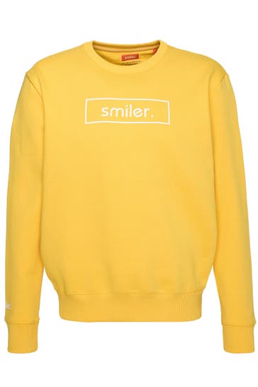 SMILER. Pullover Cuddle. gelb