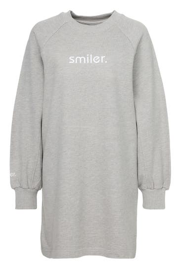 SMILER. Sweatshirt Nippy. GRAU