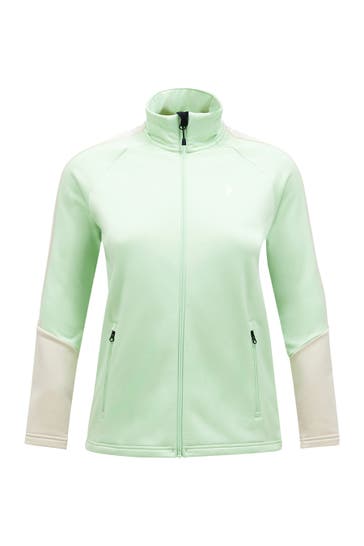 PEAK PERFORMANCE Sweatjacke W Rider Zip Jacket pastellgruen