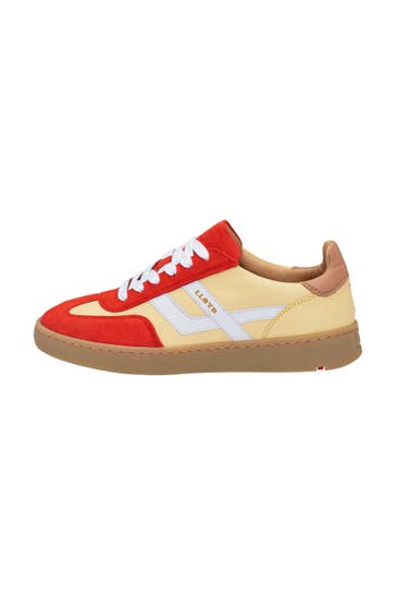 LLOYD Sneaker Hochwertiger Sneaker gelb