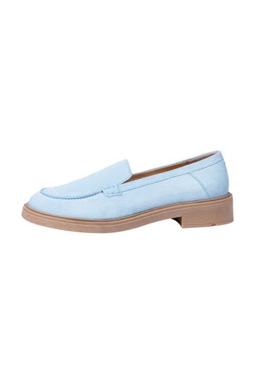 LLOYD Slipper Hochwertiger Slipper hellblau