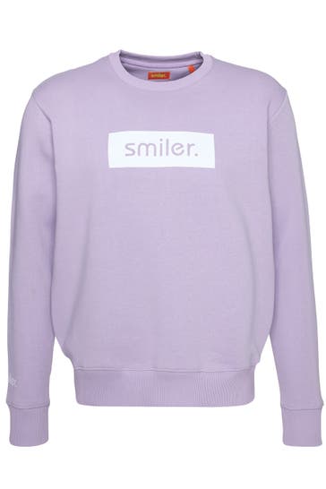 SMILER. Pullover Cuddle. flieder
