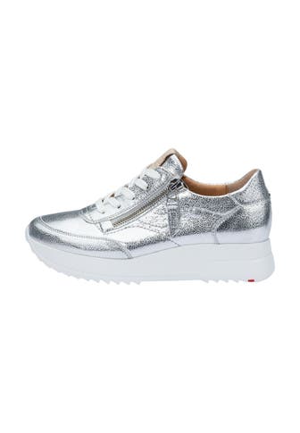 LLOYD Sneaker Hochwertiger Sneaker silber