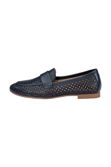 LLOYD Slipper Hochwertiger Slipper blau
