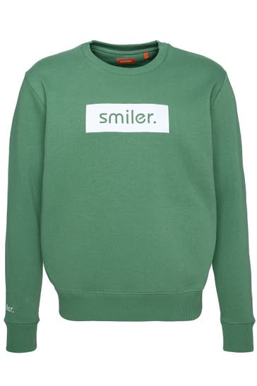 SMILER. Pullover Cuddle. grün