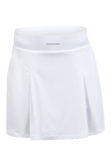 PEAK PERFORMANCE Minirock W Pleated Skirt schneeweiss