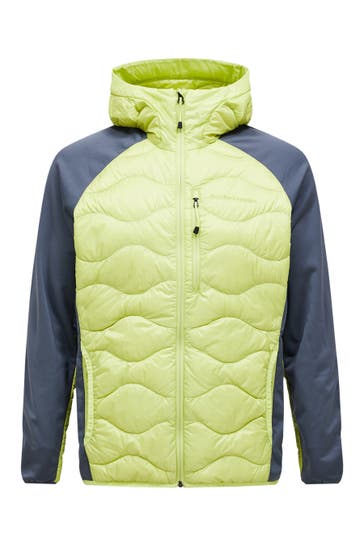 PEAK PERFORMANCE Funktionsjacke M Helium Down Hybrid Hood grün