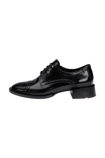 LLOYD Schnürer Eleganter Schnürhalbschuh schwarz