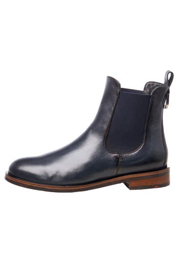 LLOYD Chelsea-Boots mit Blockabsatz BLAU