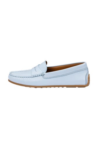 LLOYD Slipper Hochwertiger Slipper hellblau