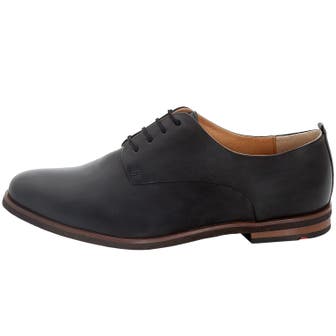 LLOYD Schnürschuh mit mattem Finish schwarz