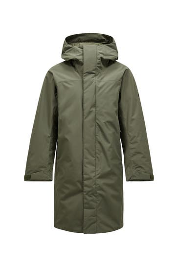 PEAK PERFORMANCE Jacke M Treeline Insulated Parka olive