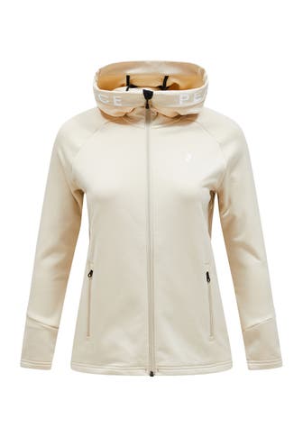 PEAK PERFORMANCE Sweatjacke W Rider Zip Hood BEIGE