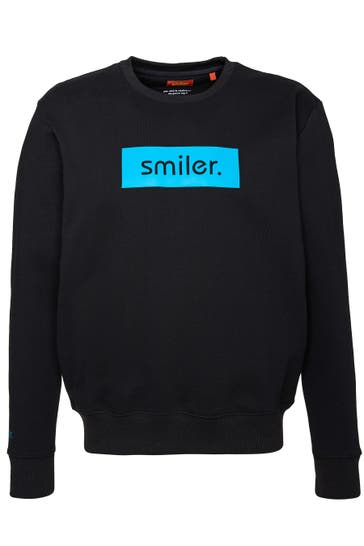 SMILER. Pullover Cuddle. schwarz