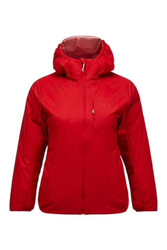 PEAK PERFORMANCE Übergangsjacke W Freelight Reversible Insulated Hood Jacket HIMBEERE