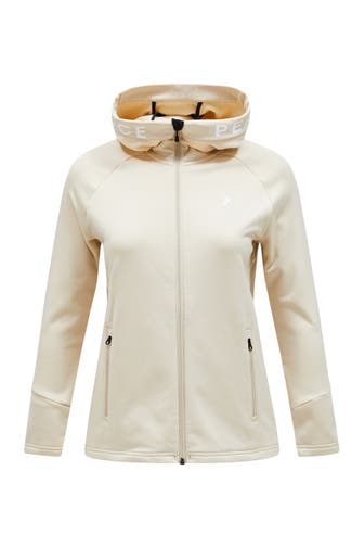 PEAK PERFORMANCE Sweatjacke W Rider Zip Hood BEIGE