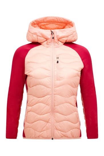 PEAK PERFORMANCE Funktionsjacke W Helium Hybrid Down Hood Jacket pfirsich