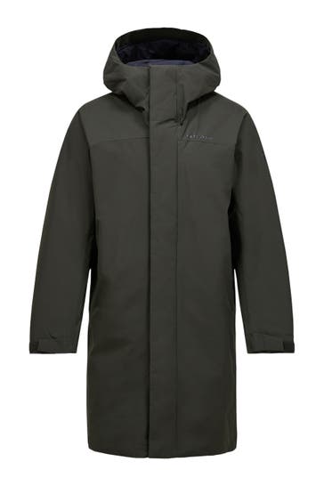 PEAK PERFORMANCE Jacke M Relaxed Treeline Insulated Parka DUNKELGRÜN