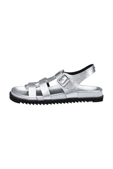 LLOYD Sandaletten Hochwertige Sandalette silber