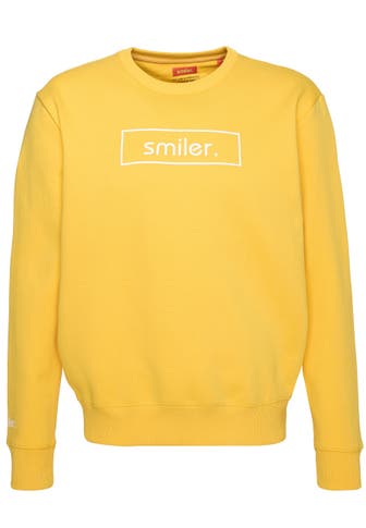 SMILER. Pullover Cuddle. gelb