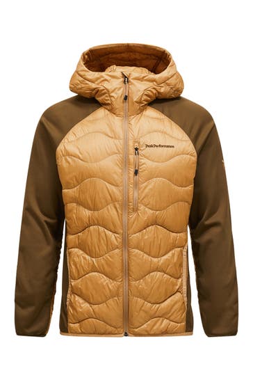PEAK PERFORMANCE Funktionsjacke M Helium Down Hybrid Hood CAMEL