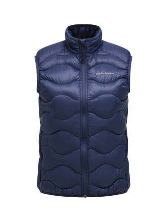 PEAK PERFORMANCE Weste W Helium Down Vest blau