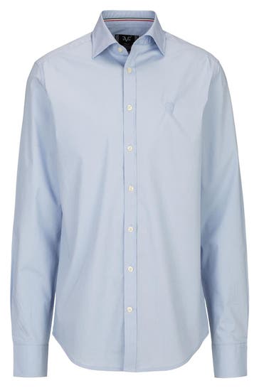 19V69-ITALIA Business-Hemd RICKY LIGHT BLUE Regular Fit