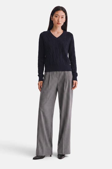 DINE 'N' DANCE Pullover Liz Cable Navy