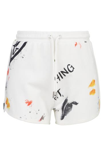 19V69-ITALIA Short MADRISSA GRAFFITI AOP GRAFIT Straight