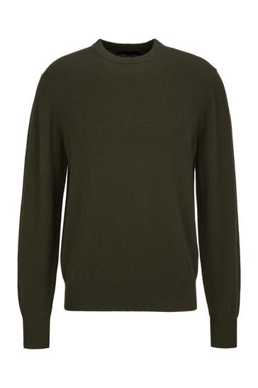 THE GENTLEMEN'S CORNER Pullover CORY Olive Green